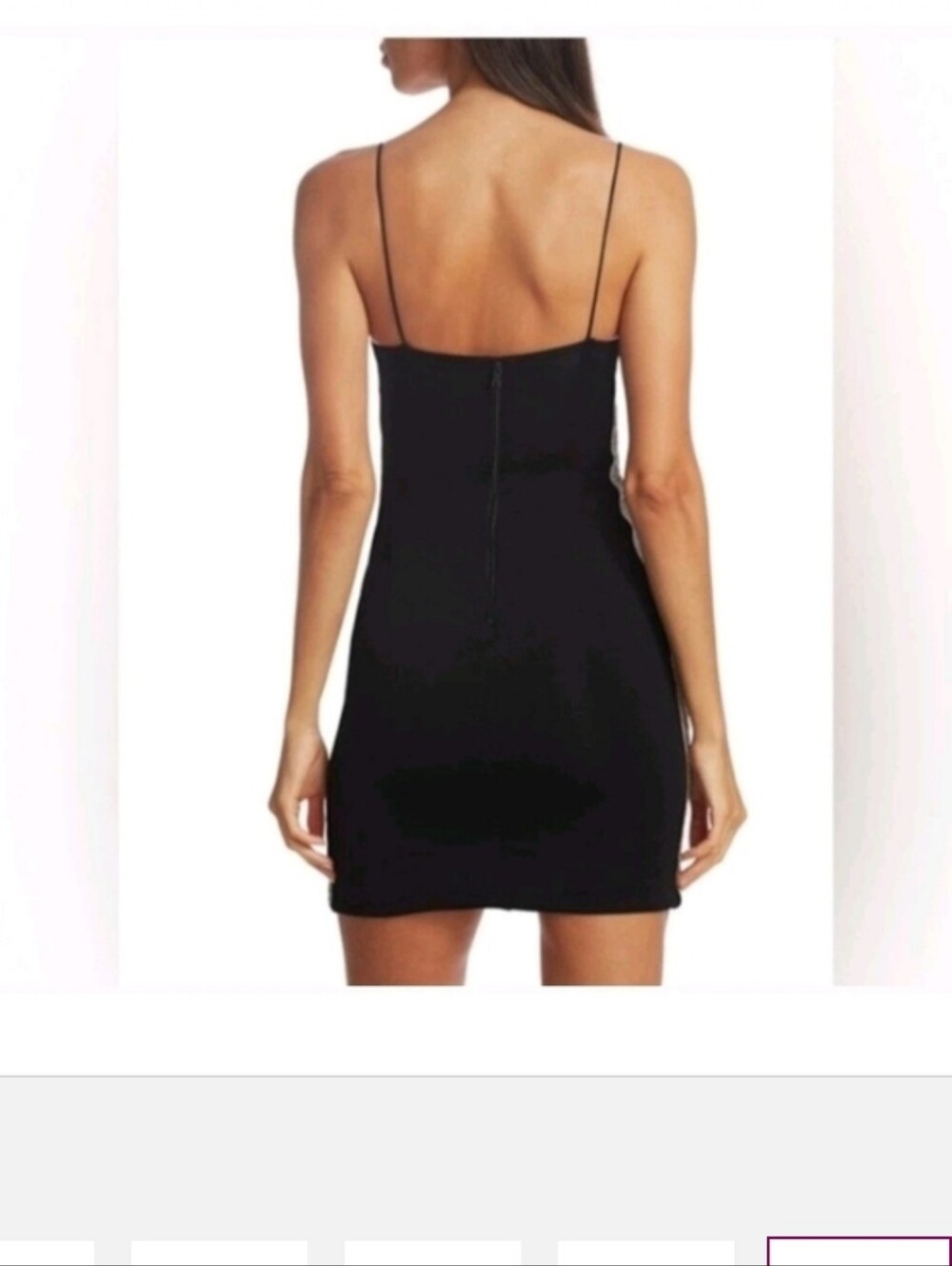 Alice + Olivia Noni Embellished Mini Bodycon Dress size 12 - Picture 7 of 12